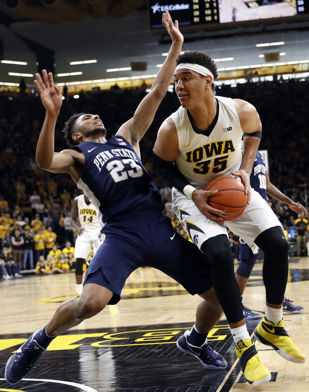 APTOPIX Penn St Iowa Basketball